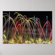 Fireworks, Canada Day Poster