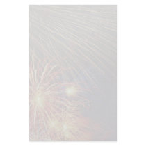 Fireworks, Canada Day Stationery Paper