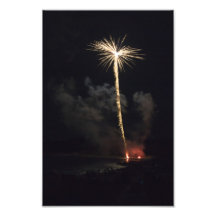 Fireworks Celebration at Night Art Photo