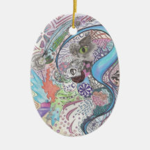fireworks christmas tree ornaments