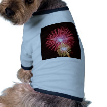 Fireworks Pet T Shirt