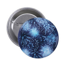 Fireworks exploding buttons & badges
