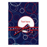 Fireworks Gift Tag business cards