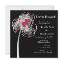 Fireworks & Hearts Tree Engagement Announcement