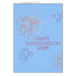 Fireworks Independence Day Card