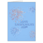 Fireworks Independence Day Card