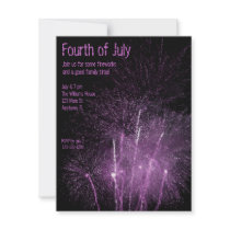 Fireworks Invitation