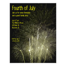 Fireworks Invitation