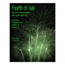 Fireworks Invitation