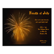 Fireworks Invitation