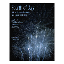 Fireworks Invitation