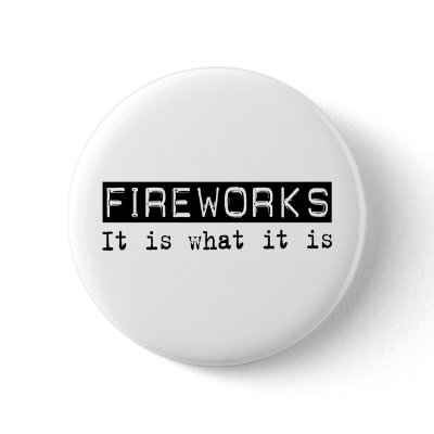 Fireworks It Is Buttons by busybrain