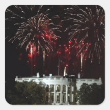 Fireworks on the Fourth Stickers