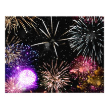 Fireworks Personalized Announcements