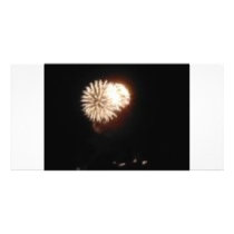 FIREWORKS PHOTO CARD TEMPLATE