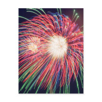 Fireworks Postcard