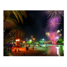 Fireworks Postcard