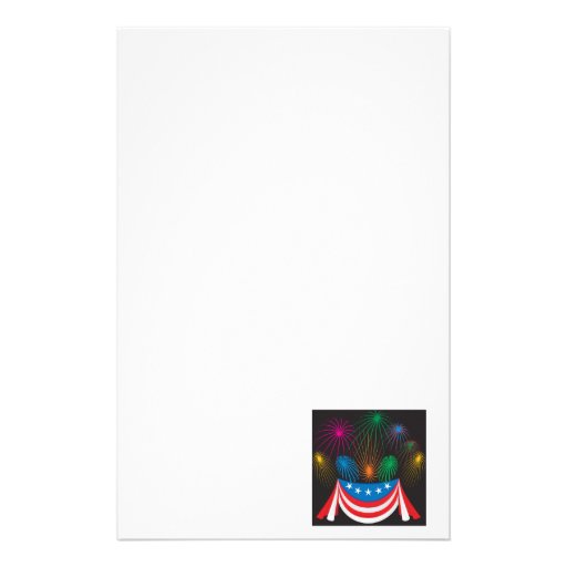 Fireworks Stationery Design