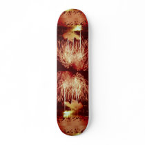 Fireworks, Vancouver, British Columbia, Canada Custom Skate Board