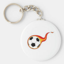 firey soccer ball products keychains