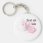First Aid Babe Key Chain