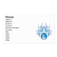 First Aid Skull Business Cards