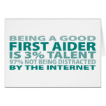 First Aider 3% Talent Cards