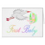First Baby (Stork) Card