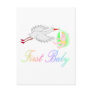 First Baby (Stork) Post Card