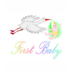 First Baby (Stork) t-shirts
