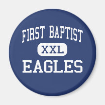 First Baptist Eagles Middle Dallas Texas Fridge Magnets