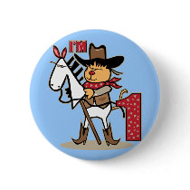 First Birthday Cowboy Stick Horse Age 1