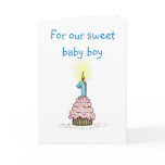 First Birthday From Parents Card