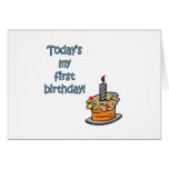 First Birthday Greeting Cards
