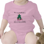 First Christmas Rompers