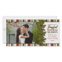 First Christmas Together Holiday Photo Card