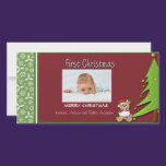 First Christmas Tree Photo Card photo cards