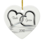 First Christmas Wedding Ornament