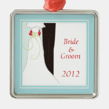First Christmas Wedding Ornament