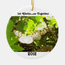 First Cmas Together Butterfly Ornament