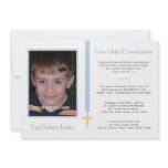 First Communion - Boy Announcement