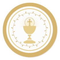 First Communion Envelope Seal or Favour Sticker