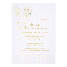 First Communion Invitation
