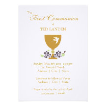 First Communion Invitation