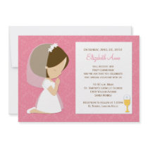 First Communion Invitation for Girl