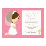First Communion Invitation for Girl