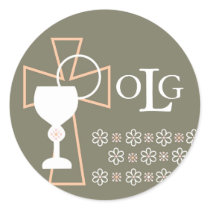 First Communion Seal - Monogram