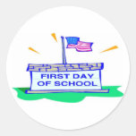 First Day of School Sticker