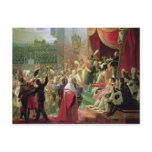 First Distribution of Crosses of Legion of Honour Post Cards