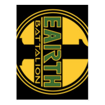 First Earth Battalion Postcard Postkarten